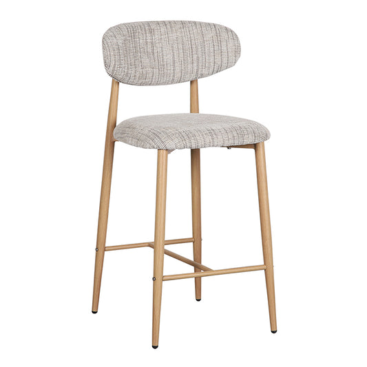 Japandi Keuken Barkruk 2 stuks - Light Oak