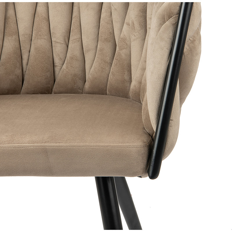 Luma Eetkamerstoel 2 stuks- Sand White