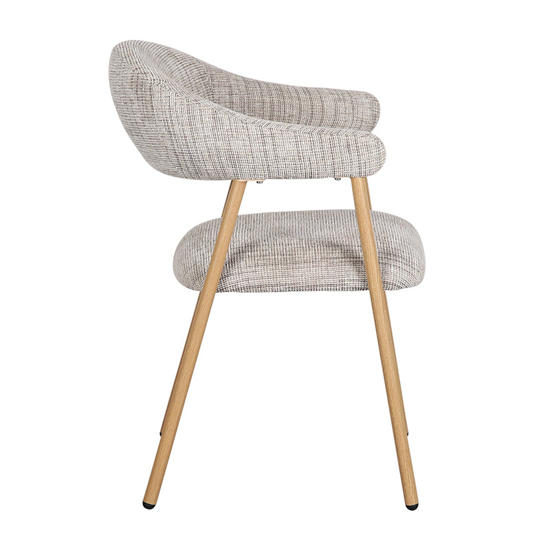 Japandi Eetkamerstoel 2 stuks - Light Oak
