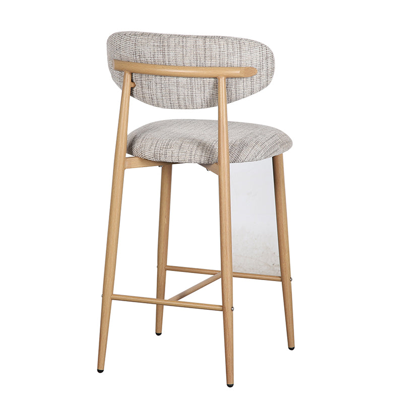 Japandi Keuken Barkruk 2 stuks - Light Oak