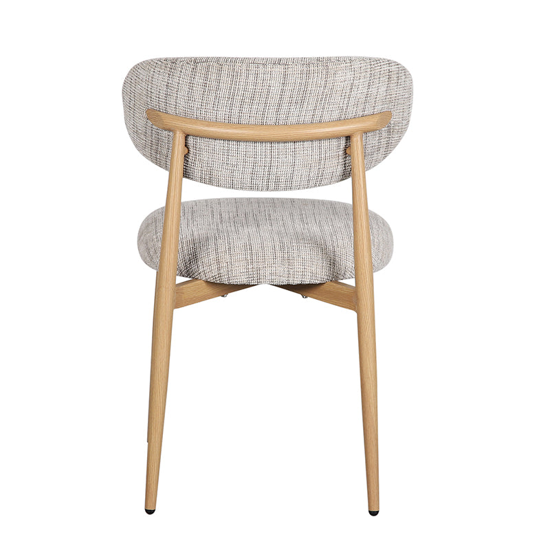 Japandi Koi Eetkamerstoel 2 stuks - Light Oak