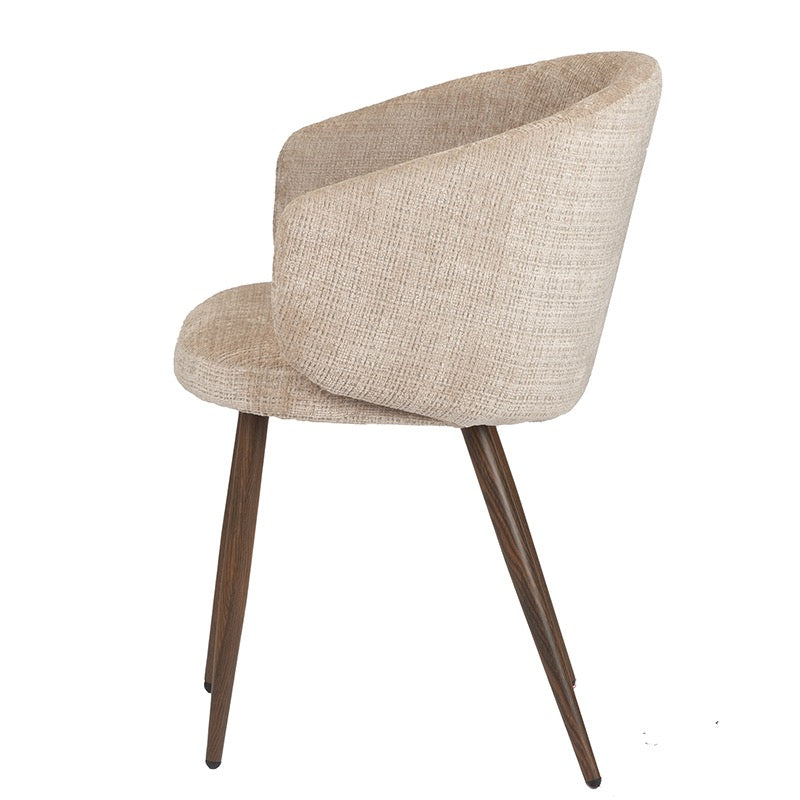 Woody Eetkamerstoel 2 stuks - Cream
