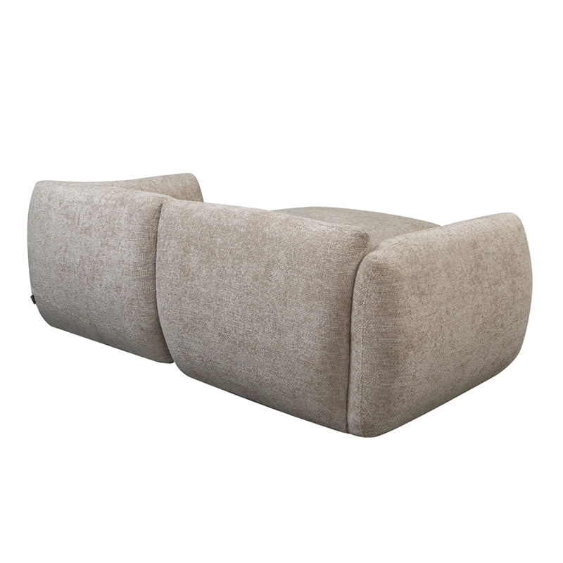 Sofa Serenity 2,5 zits + lounge - Latte