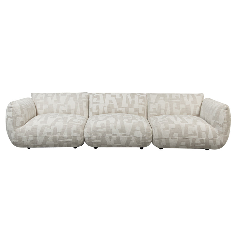 Sofa Serenity 4 zitsbank - Sand Maze