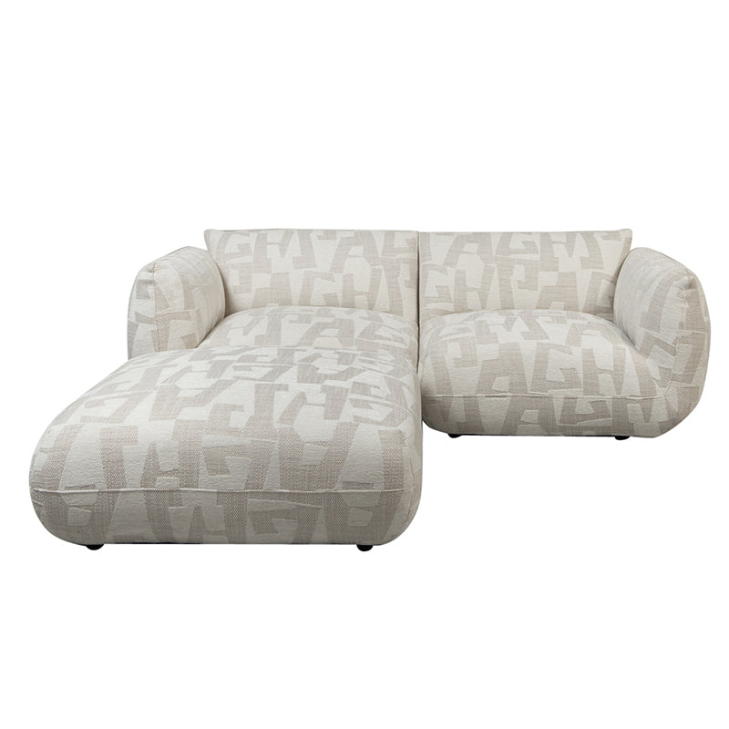 Sofa Serenity 2,5 zits + Lounge - Sand Maze