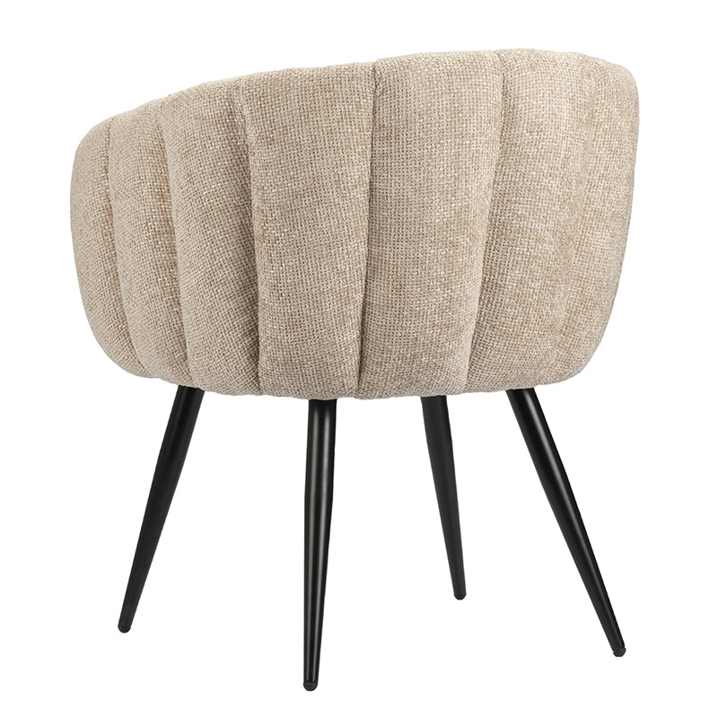 Bloom Eetkamerstoelen 2 stuks - Latte