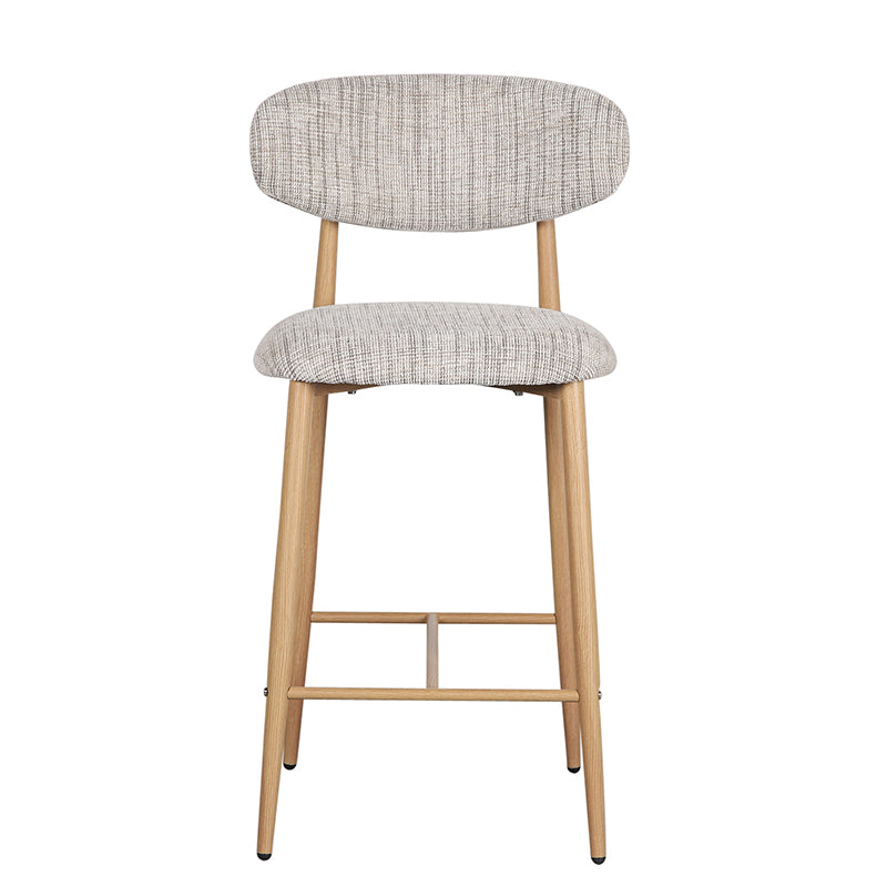 Japandi Keuken Barkruk 2 stuks - Light Oak