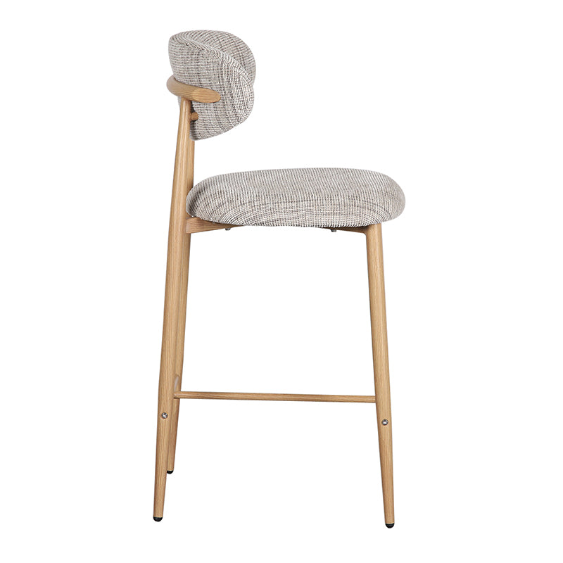 Japandi Keuken Barkruk 2 stuks - Light Oak