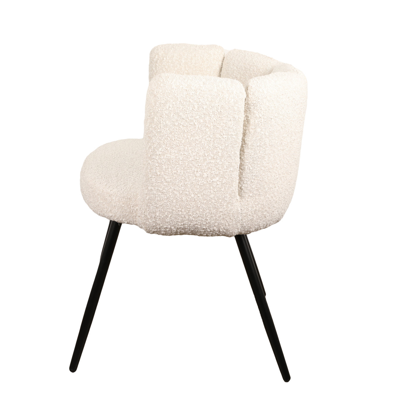 Crown Eetkamerstoel 2 stuks- White Pearl