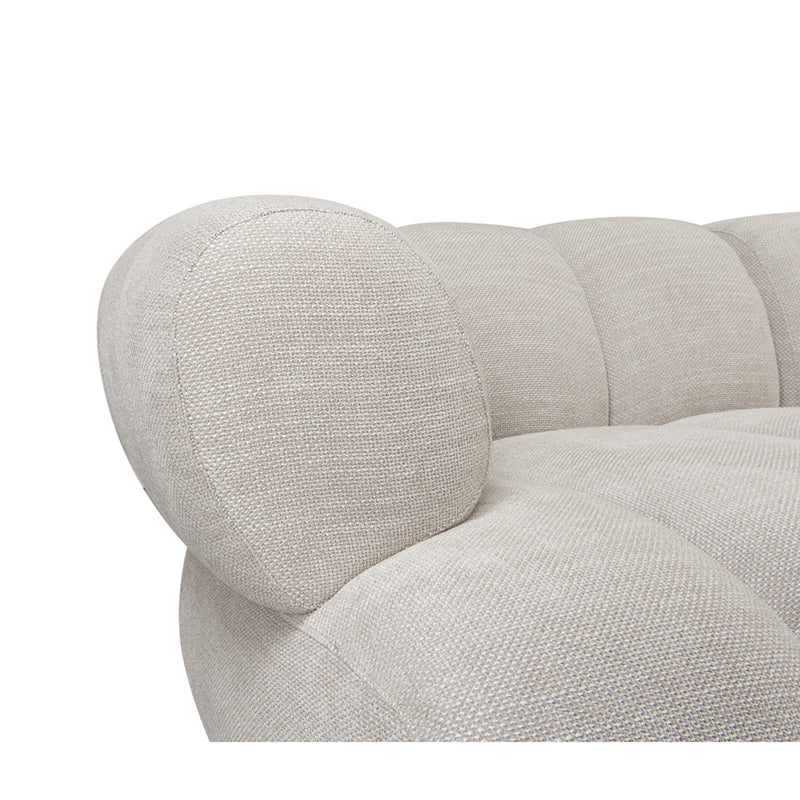 Cocoon 2,5-zitsbank met Lounge Rechts - Beige