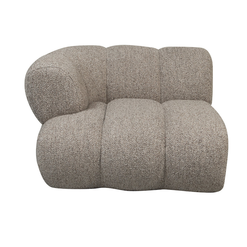 Cocoon Linker Arm Sofa Element - Sand Boucle