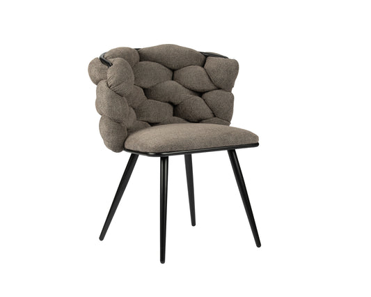 Twist Eetkamerstoel 2 stuks - Taupe