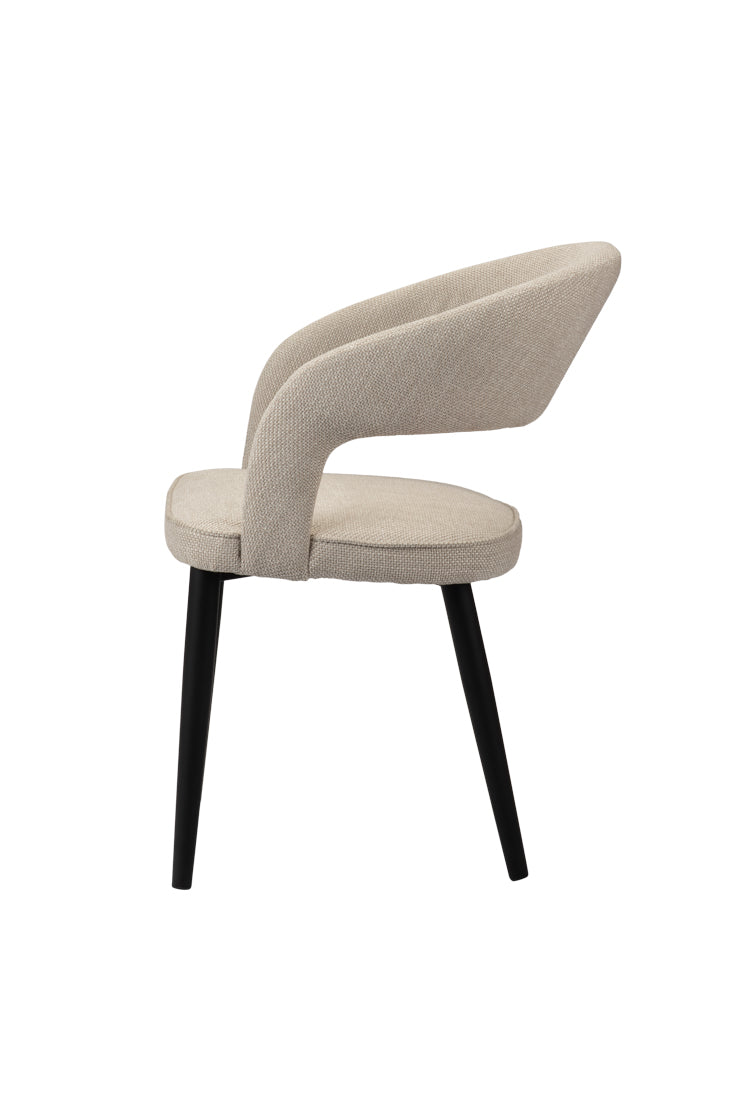 Lulu Eetkamerstoelen 2 stuks - Beige