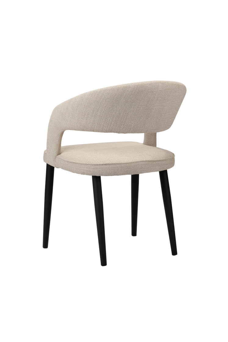 Lulu Eetkamerstoelen 2 stuks - Beige