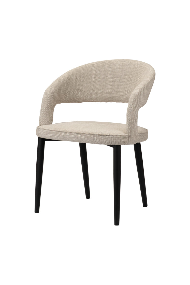 Lulu Eetkamerstoelen 2 stuks - Beige