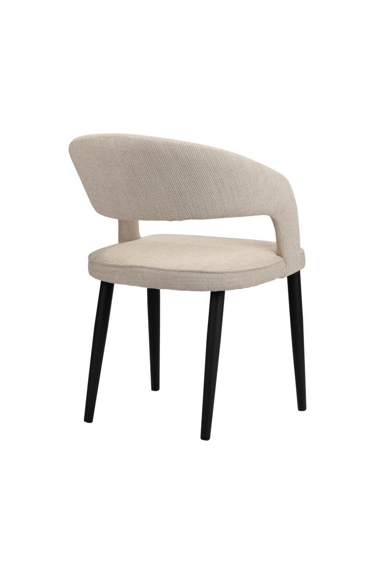 Lulu Eetkamerstoelen 2 stuks - Beige
