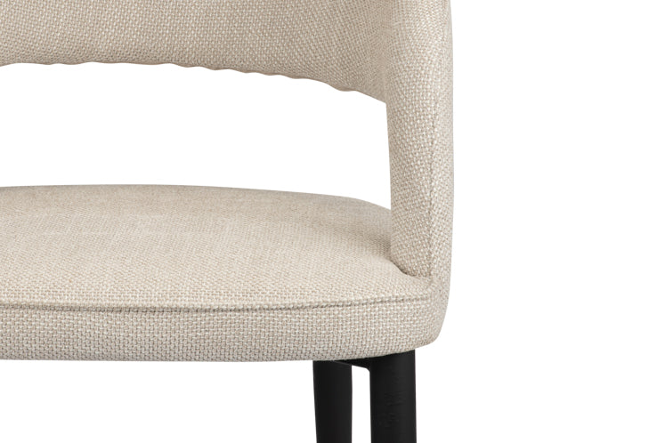Lulu Eetkamerstoelen 2 stuks - Beige