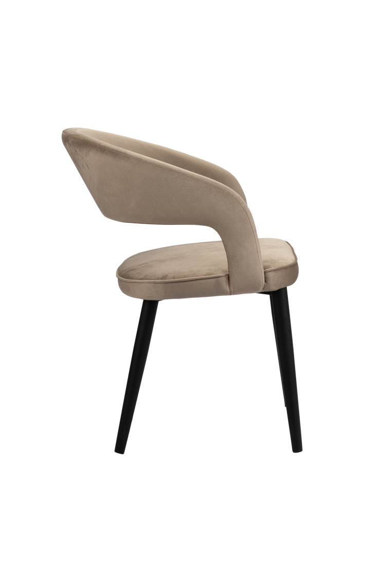 Lulu Eetkamerstoelen 2 stuks - Sand White