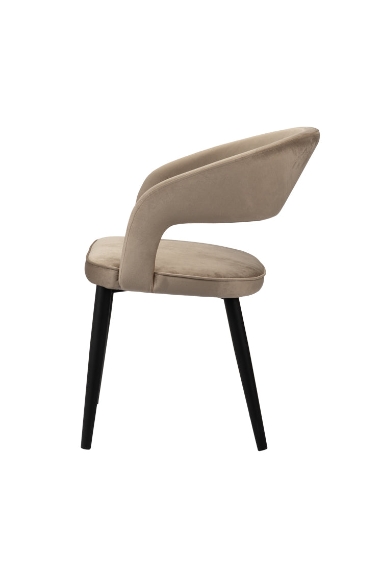 Lulu Eetkamerstoelen 2 stuks - Sand White