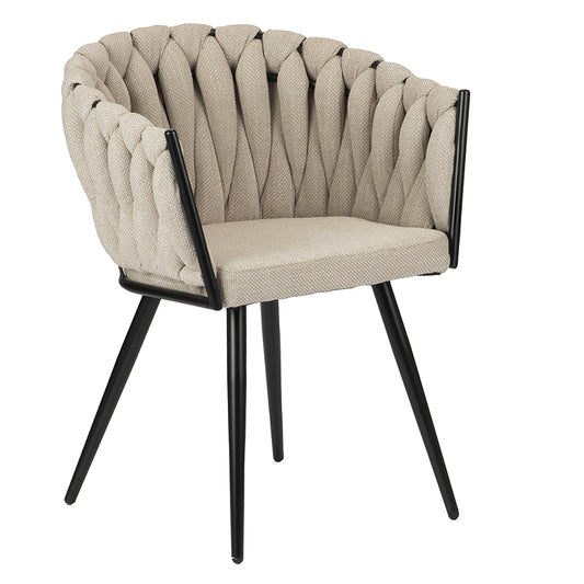 Luma Eetkamerstoel 2 stuks- Beige