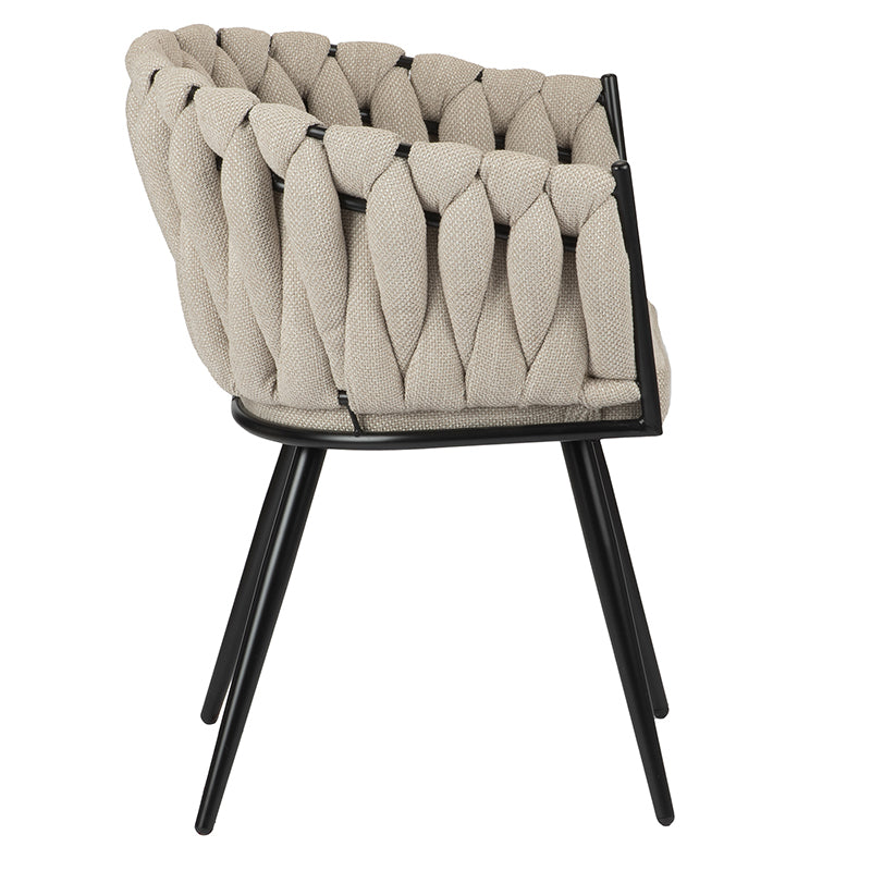 Luma Eetkamerstoel 2 stuks- Beige