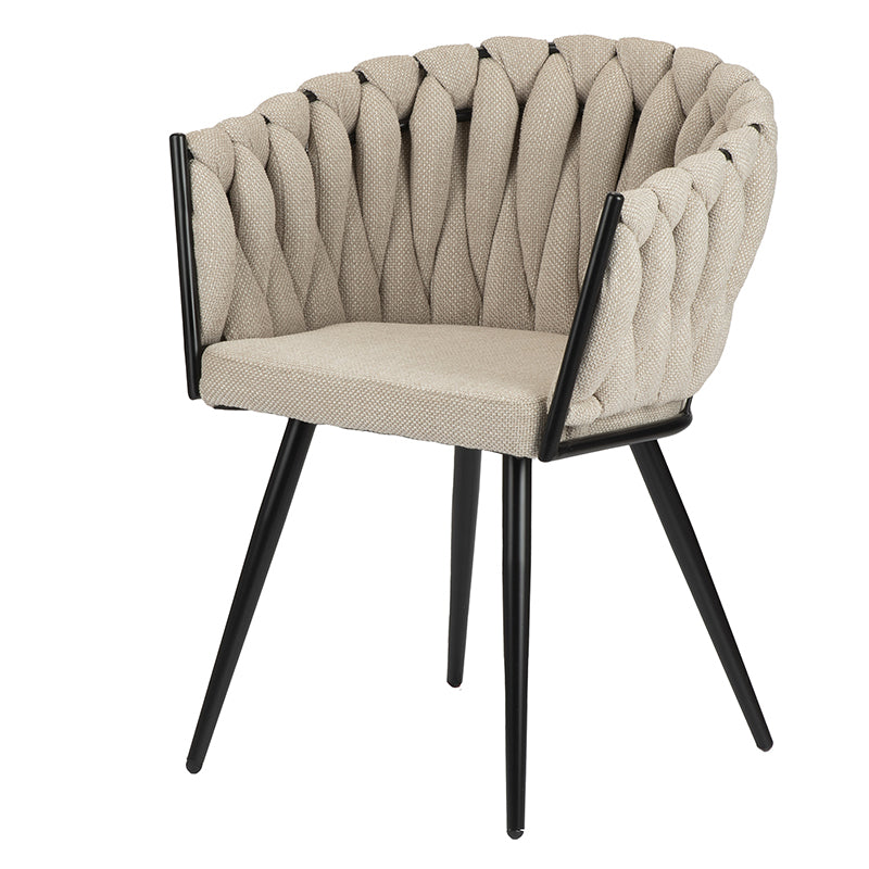 Luma Eetkamerstoel 2 stuks- Beige