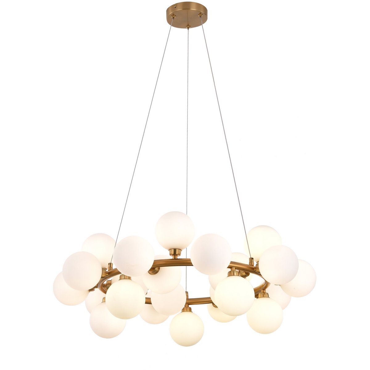 Hanglamp Halo White Gold 69CM