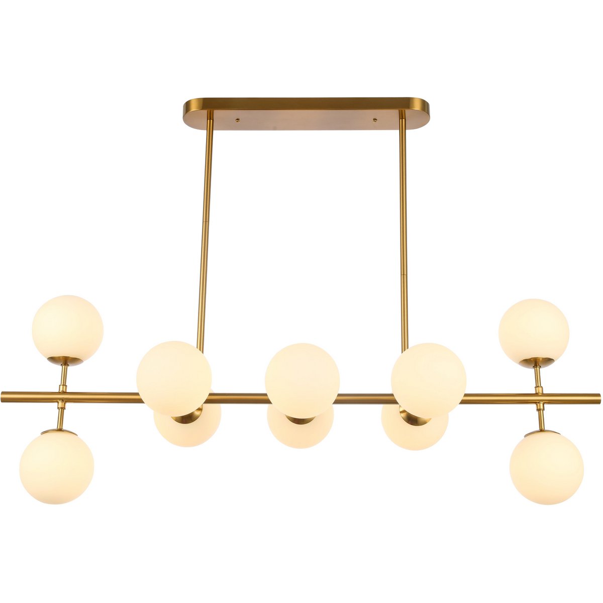 Hanglamp Elegance White Gold