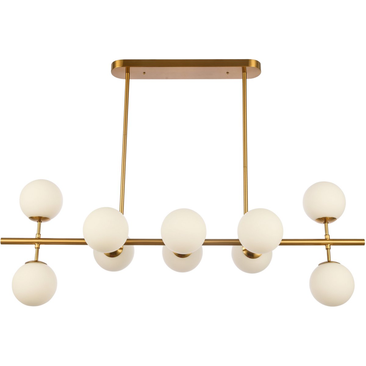 Hanglamp Elegance White Gold
