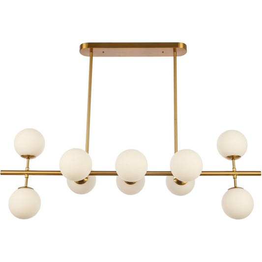 Hanglamp Elegance White Gold