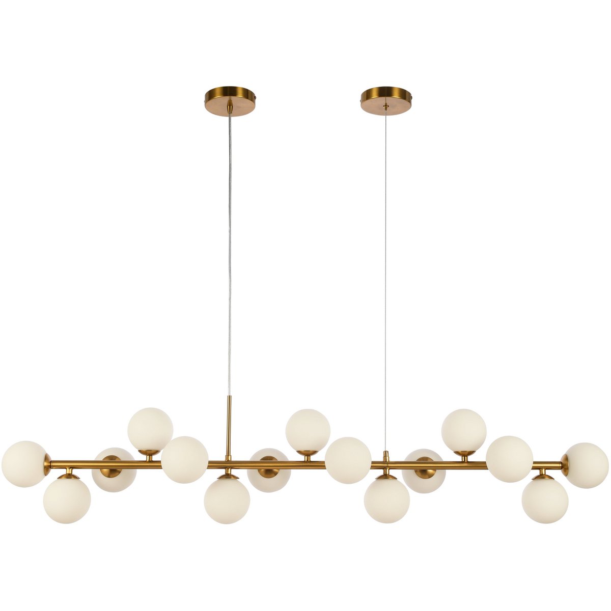Hanglamp Flow White Gold