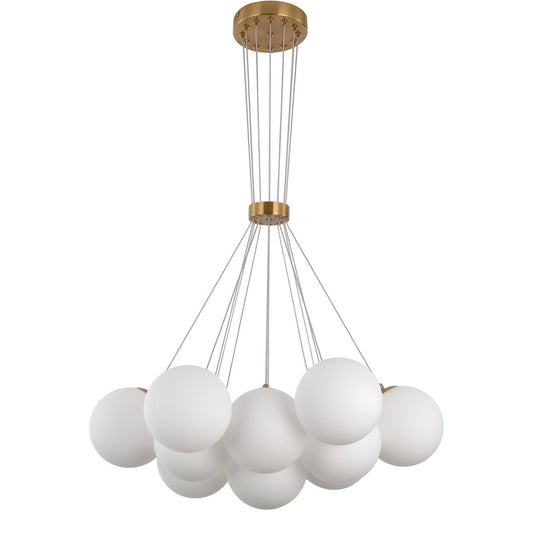 Hanglamp Luna White Gold 13-Licht