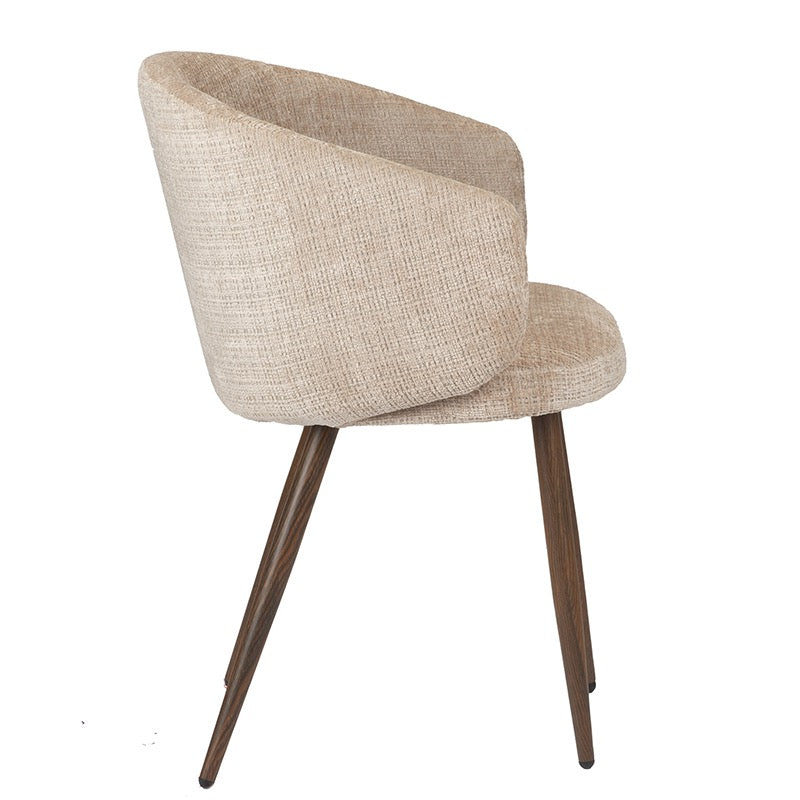 Woody Eetkamerstoel 2 stuks - Cream