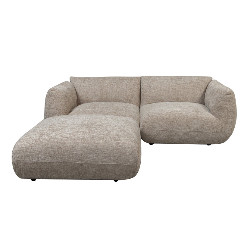 Sofa Serenity 2,5 zits + lounge - Latte