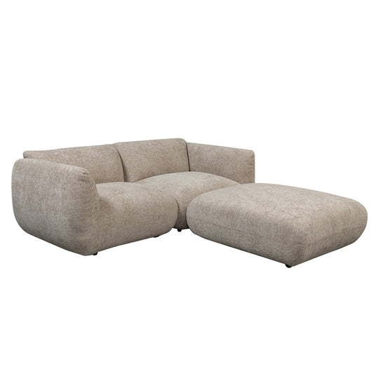 Sofa Serenity 2,5 zits + lounge - Latte
