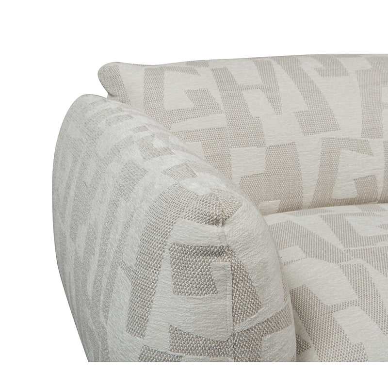 Sofa Serenity 4 zitsbank - Sand Maze