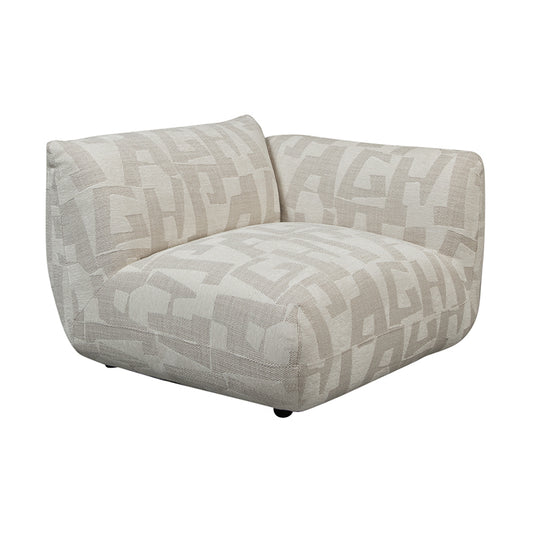 Sofa Serenity Rechter Arm Element - Sand Maze