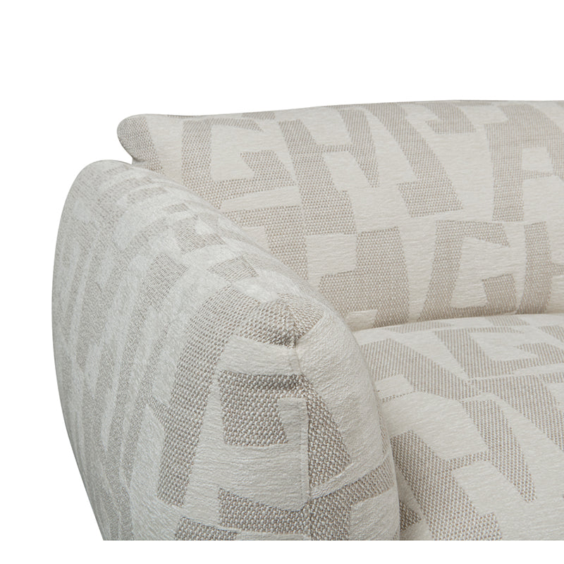 Sofa Serenity 5 zitshoekbank - Sand Maze