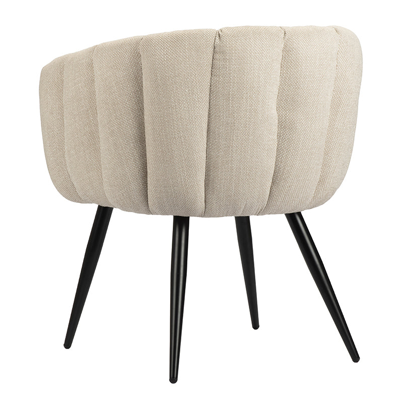 Bloom Eetkamerstoelen 2 stuks - Beige