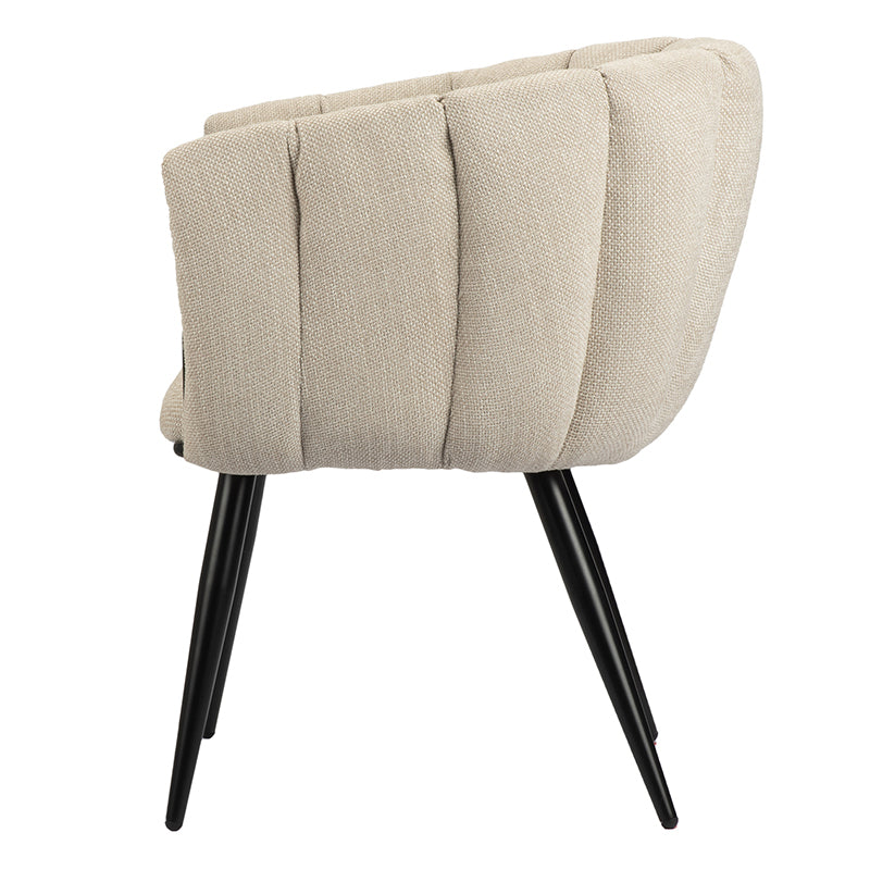 Bloom Eetkamerstoelen 2 stuks - Beige