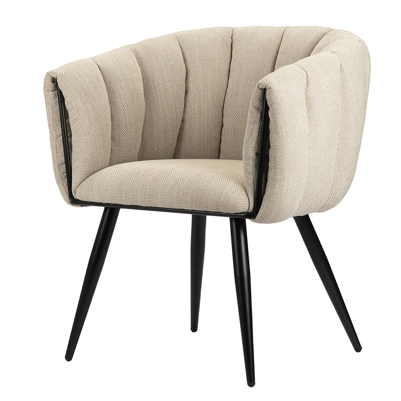 Bloom Eetkamerstoelen 2 stuks - Beige