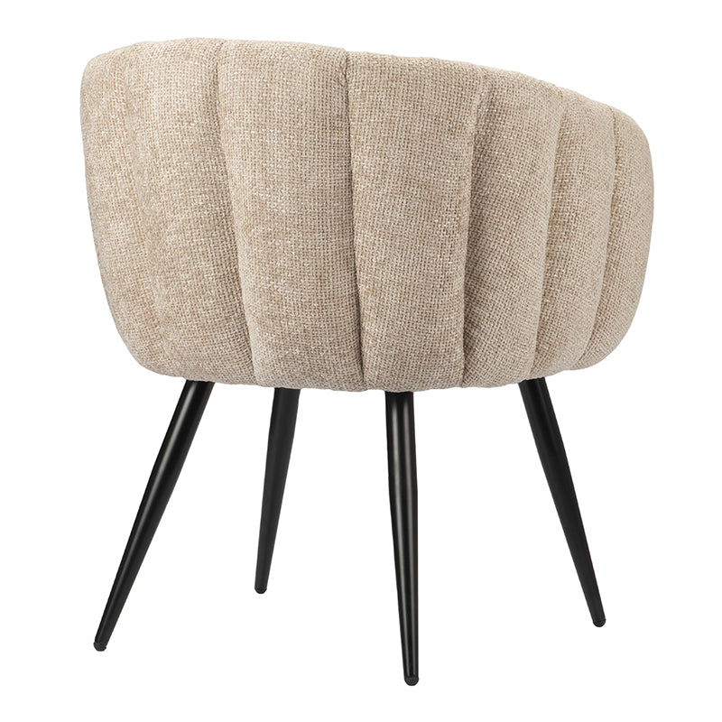 Bloom Eetkamerstoelen 2 stuks - Latte