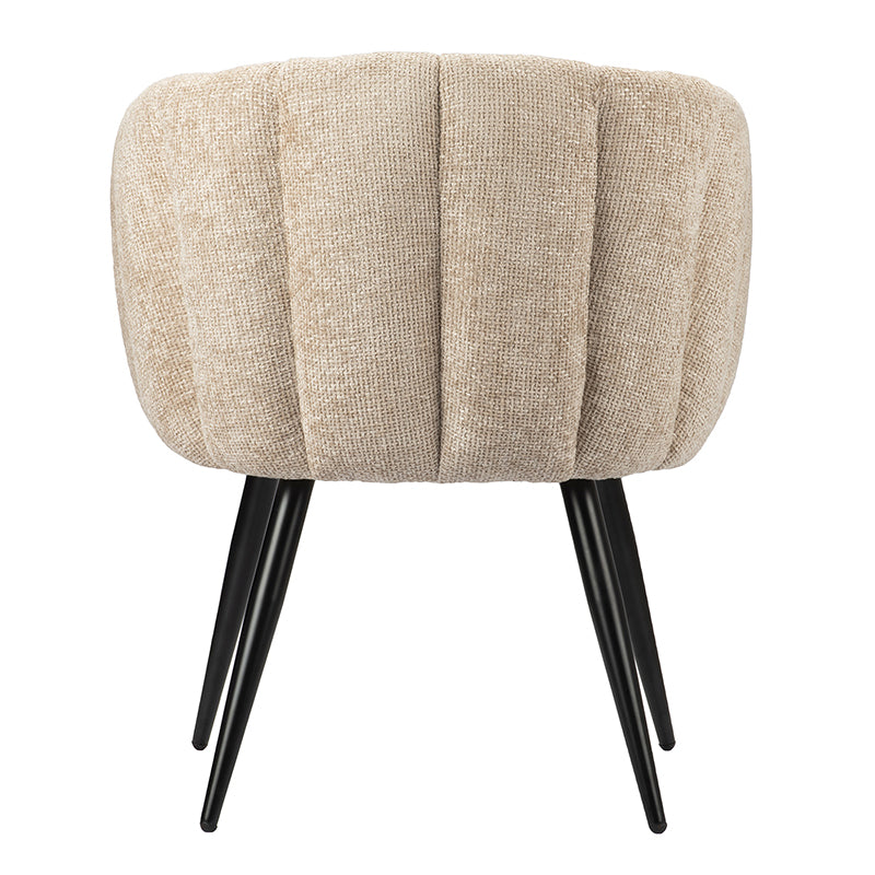 Bloom Eetkamerstoelen 2 stuks - Latte