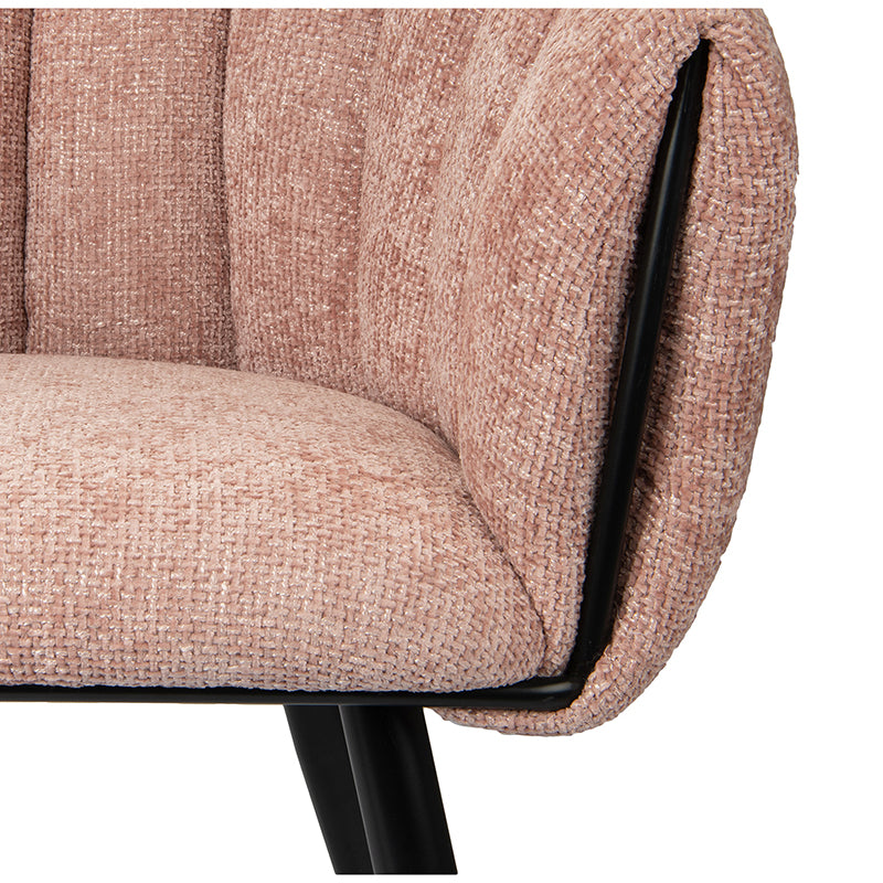 Bloom Eetkamerstoelen 2 stuks - Pastel Pink