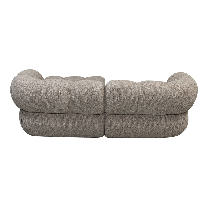 Cocoon 2,5-zitsbank met Lounge Rechts - Sand Boucle