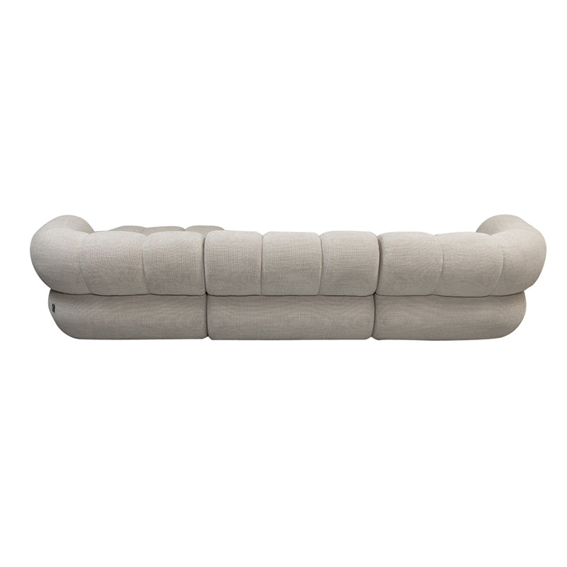 Cocoon 4-zitsbank met Lounge Rechts - Beige