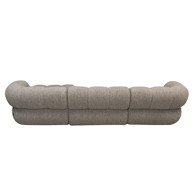 Cocoon 4-zitsbank met Lounge Rechts - Sand Boucle