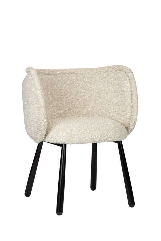 Bliss Eetkamerstoel - White Pearl