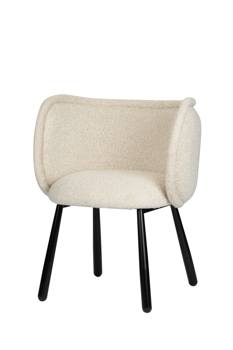 Bliss Eetkamerstoel - White Pearl