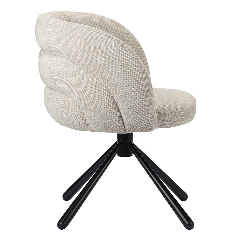 Snug Draaibare Eetkamerstoel - Beige